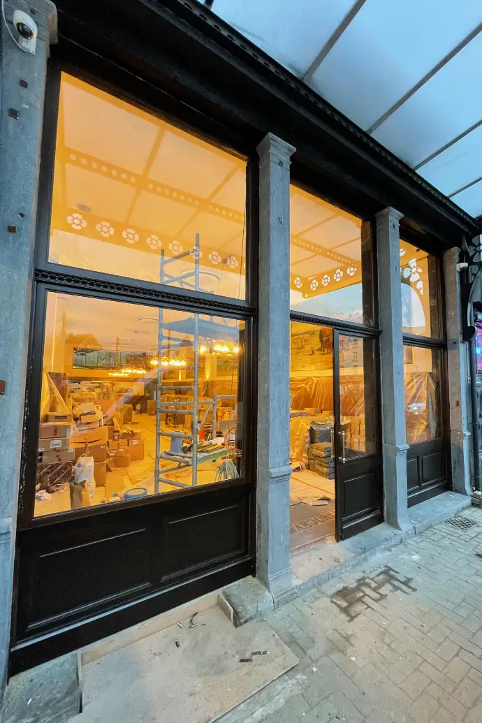 Devanture restaurant Le Laboureur