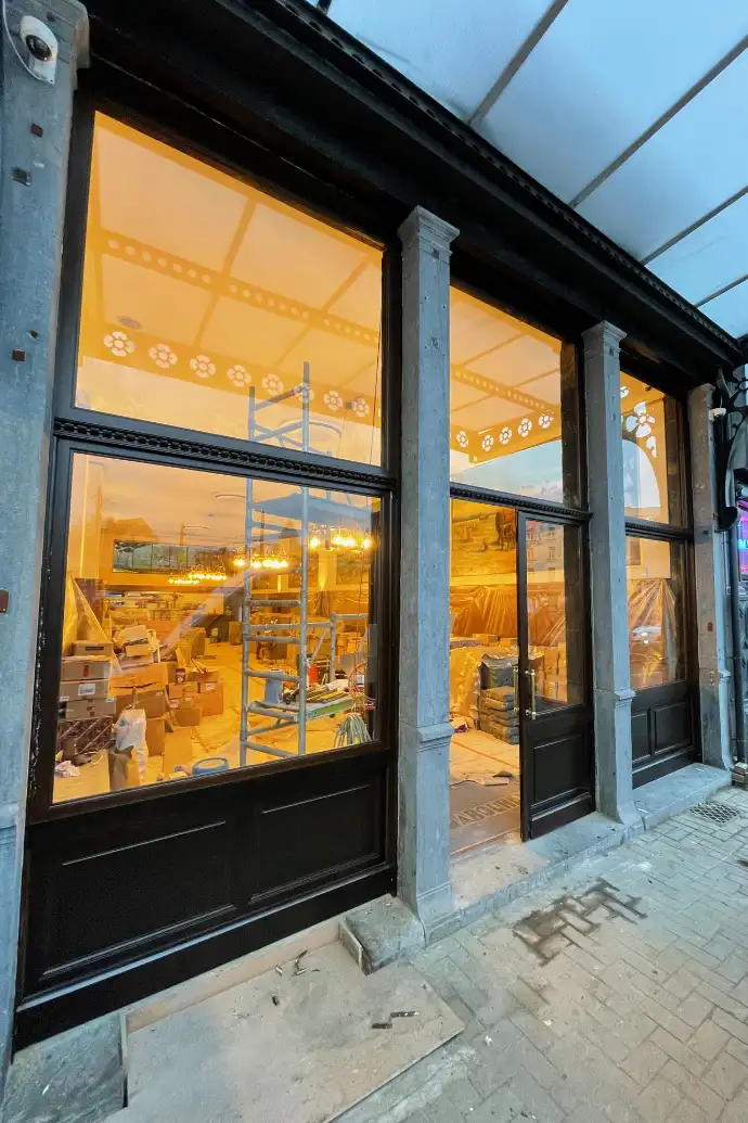 Devanture restaurant Le Laboureur