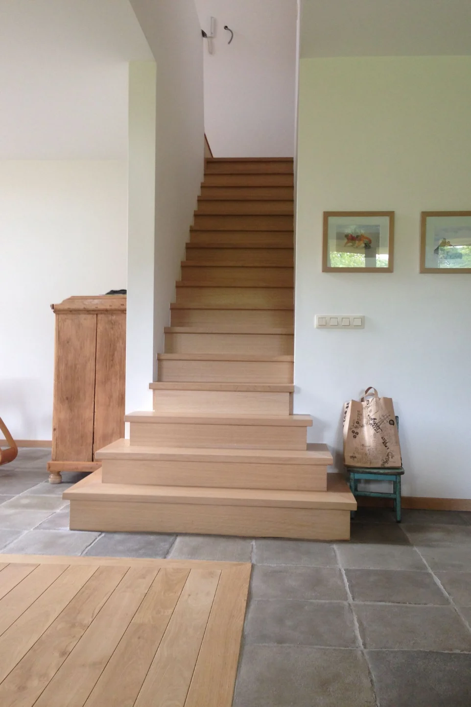 Escalier en Hêtre avec marches royales
