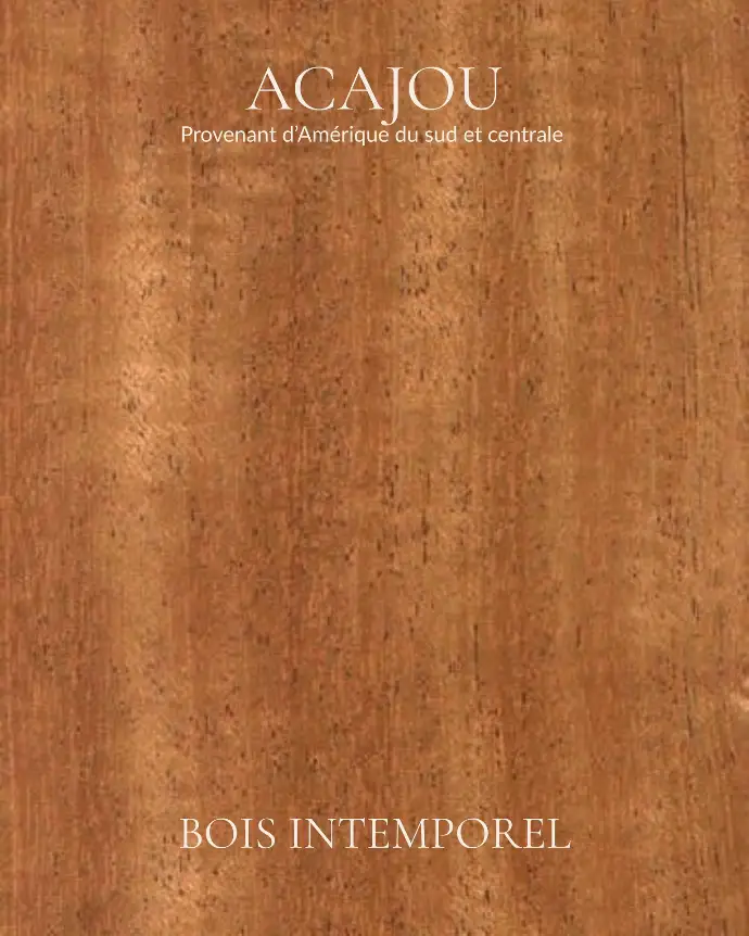 acajou - bois intemporel