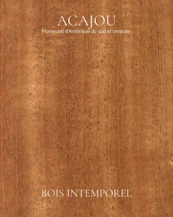 acajou - bois intemporel